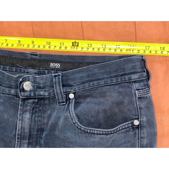 Hugo Boss Black Regular Fit Denim Classic Five Pockets Men's Jeans Size 36x32 - Picture 5 of 8